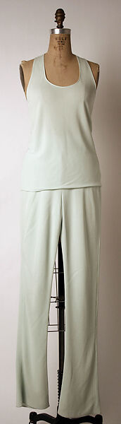 Ensemble, Calvin Klein, Inc. (American, founded 1968), (a–c)  rayon (viscose), American