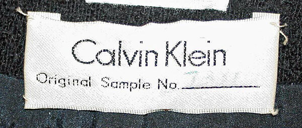 Ensemble, Calvin Klein, Inc. (American, founded 1968), (a,b) wool, nylon; (c,d) leather, American
