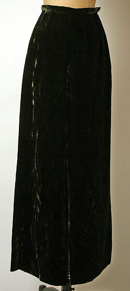 Ensemble, Calvin Klein, Inc. (American, founded 1968), (a) mohair, nylon, wool; (b) rayon, silk, American