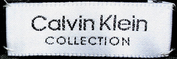 Ensemble, Calvin Klein, Inc. (American, founded 1968), (a) mohair, nylon, wool; (b) rayon, silk, American