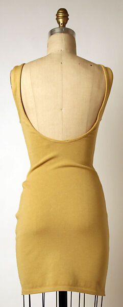 Ensemble, Calvin Klein, Inc. (American, founded 1968), (a) linen; (b) cotton, nylon, lycra, American