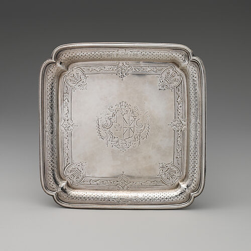 Salver (one of a pair)