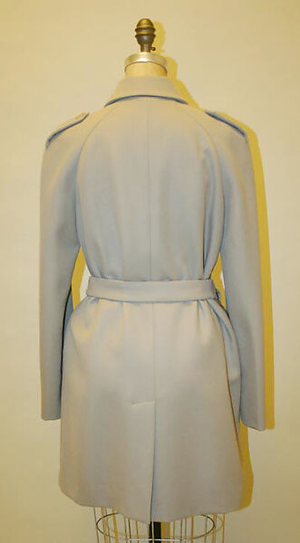 Ensemble, Calvin Klein, Inc. (American, founded 1968), (a–c) wool; (d) silk, lycra; (e,f) suede, American