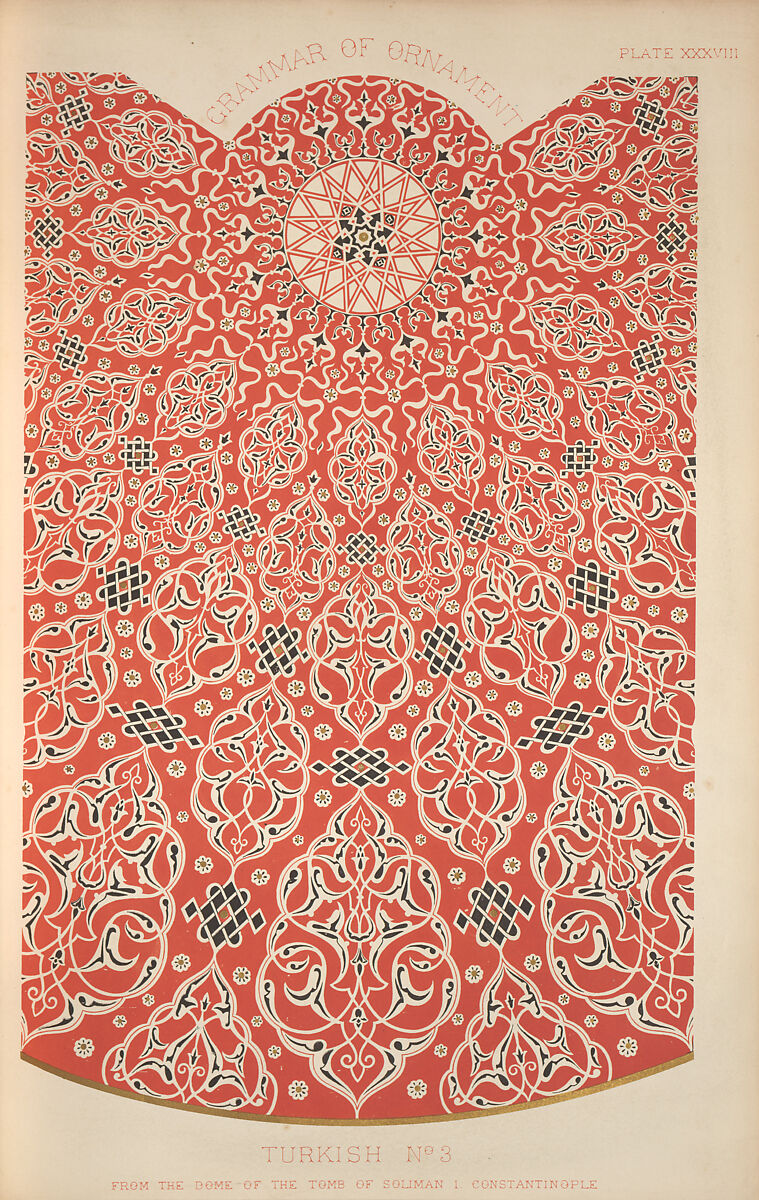 The grammar of ornament, Owen Jones (British, London 1809–1874 London), Chromolithography