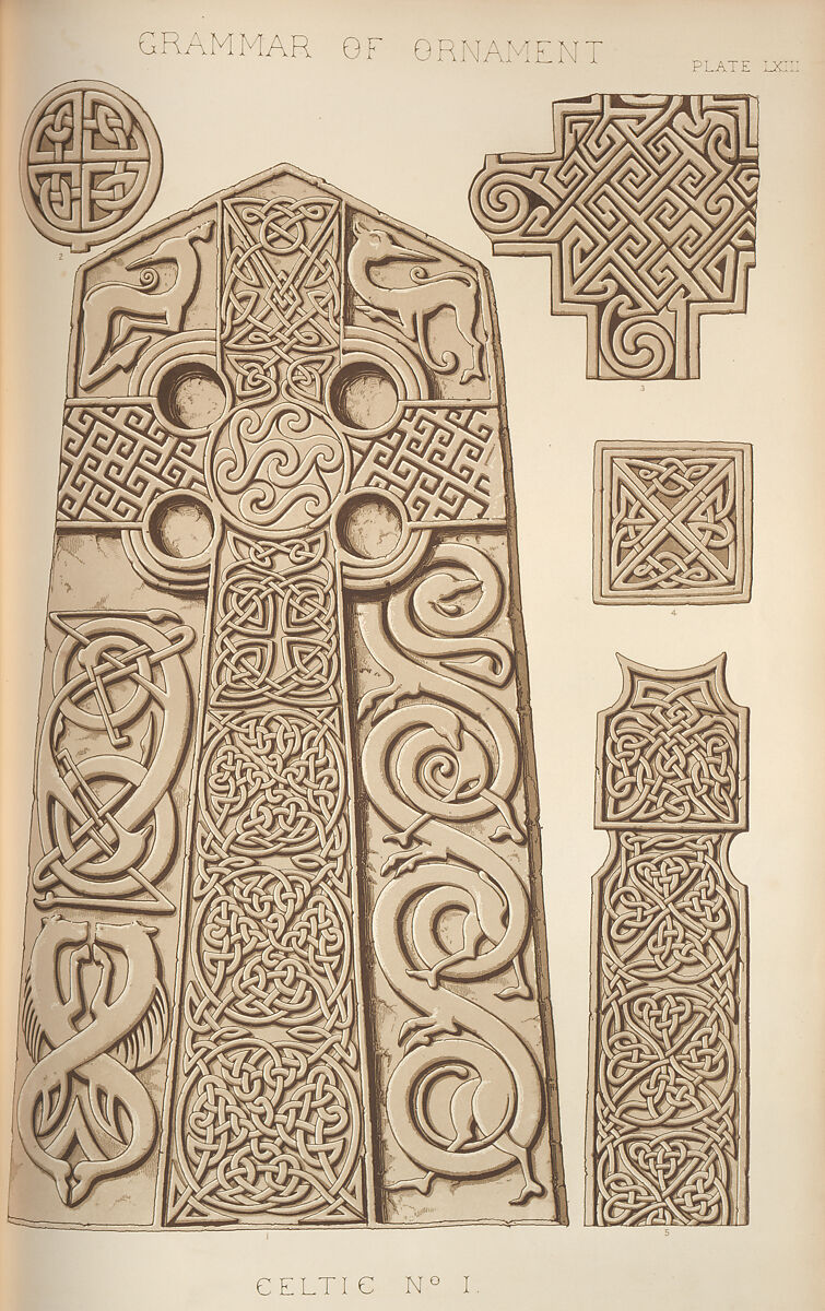 The grammar of ornament, Owen Jones (British, London 1809–1874 London), Chromolithography