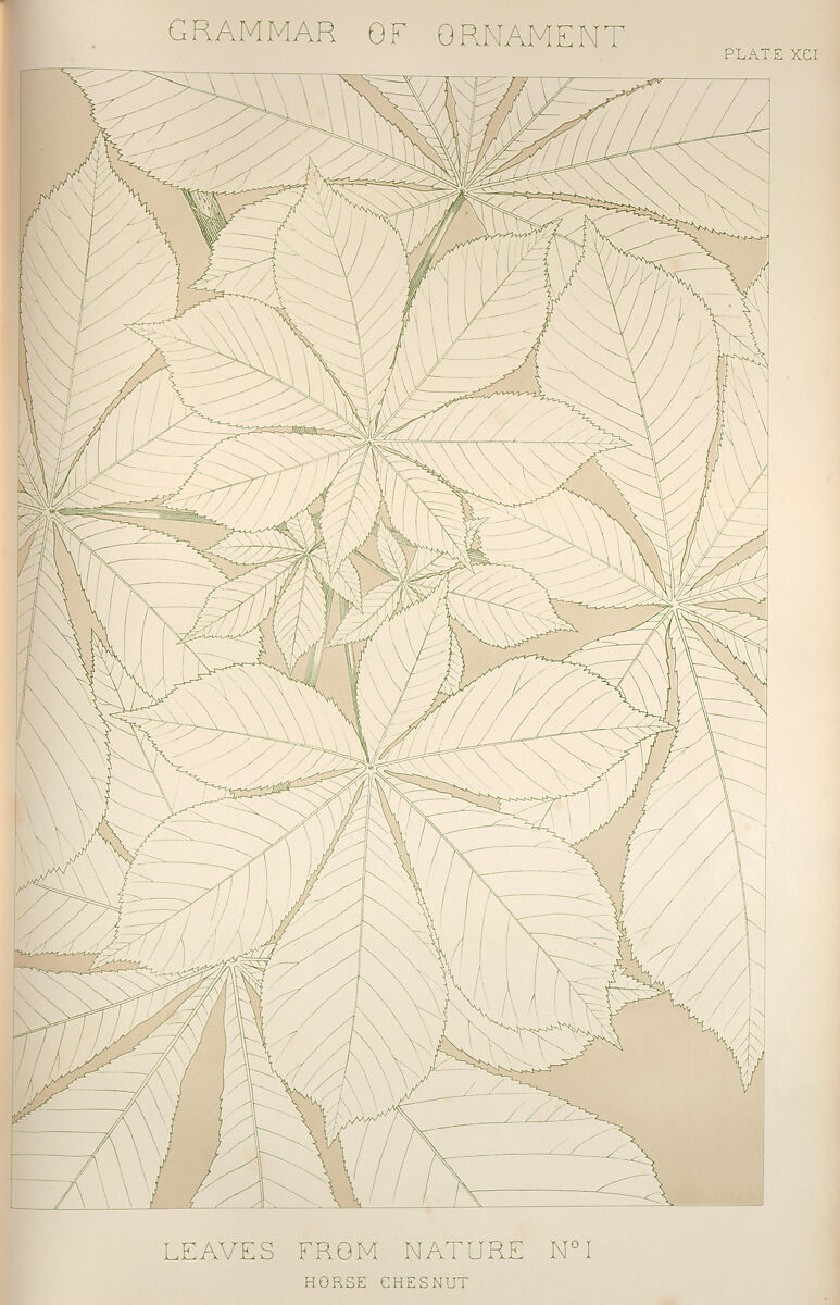 The grammar of ornament, Owen Jones (British, London 1809–1874 London), Chromolithography