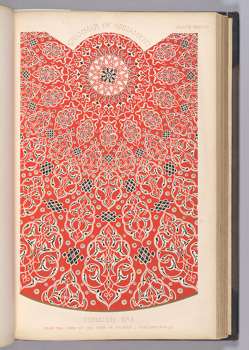 The grammar of ornament, Owen Jones (British, London 1809–1874 London), Chromolithography