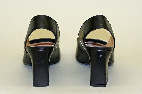 Ensemble, Calvin Klein, Inc. (American, founded 1968), (a,c) wool; (b) silk; (d,e) leather, American