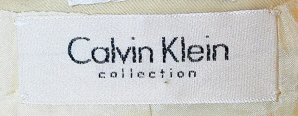 Ensemble, Calvin Klein, Inc. (American, founded 1968), (a,c) wool; (b) silk; (d,e) leather, American