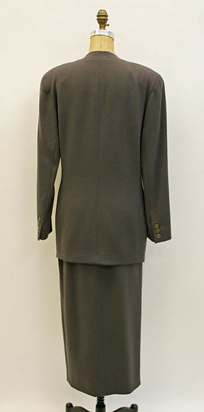 Suit, Calvin Klein, Inc. (American, founded 1968), wool, American