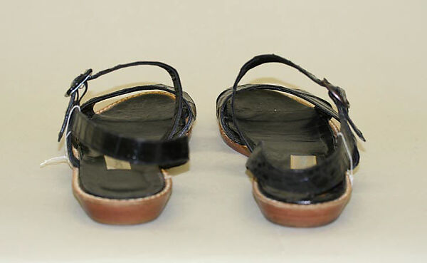 Ensemble, Calvin Klein, Inc. (American, founded 1968), (a–c) cotton; (d,e) leather, American