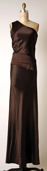 Evening dress, Calvin Klein, Inc. (American, founded 1968), silk, American 