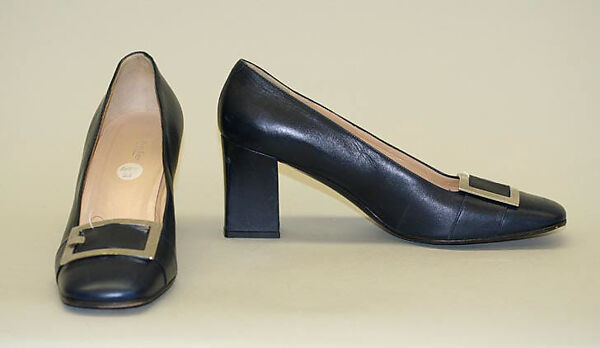 Ensemble, Calvin Klein, Inc. (American, founded 1968), (a) wool; (b,c) leather, American