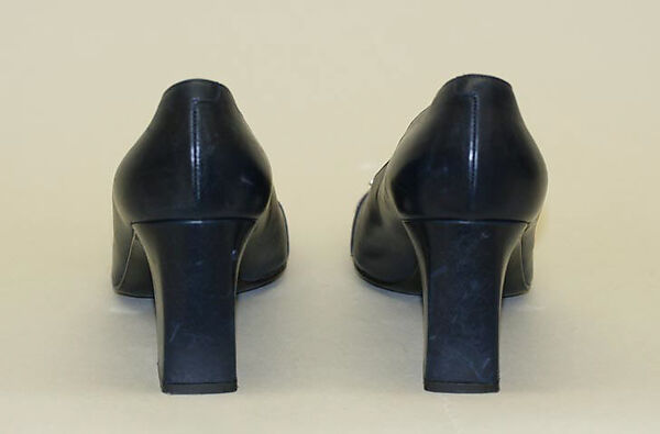 Ensemble, Calvin Klein, Inc. (American, founded 1968), (a) wool; (b,c) leather, American