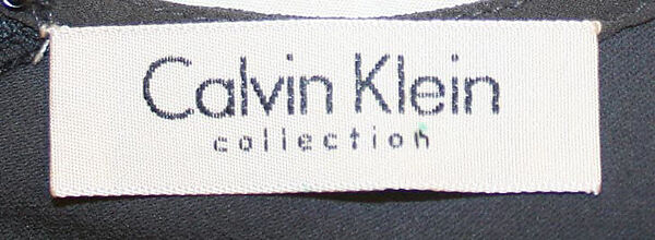 Dress, Calvin Klein, Inc. (American, founded 1968), silk, American