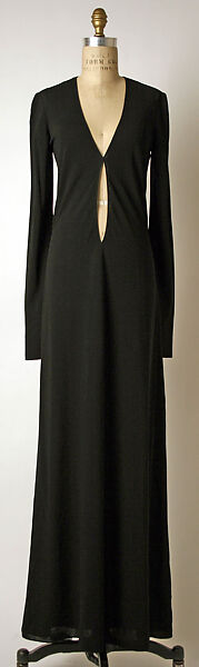 Evening dress, Calvin Klein, Inc. (American, founded 1968), rayon, American 