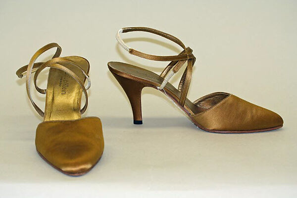 Ensemble, Calvin Klein, Inc. (American, founded 1968), (a,b) cotton, linen; (c,d) silk, American