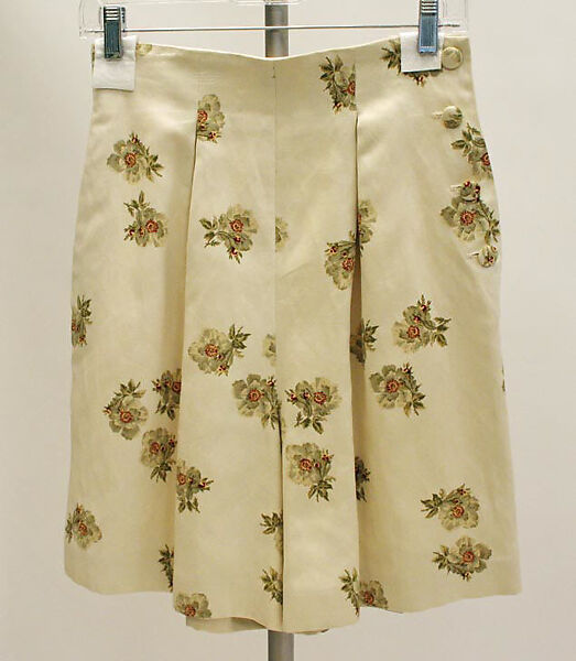 Ensemble, Calvin Klein, Inc. (American, founded 1968), (a,b) cotton, linen; (c,d) silk, American