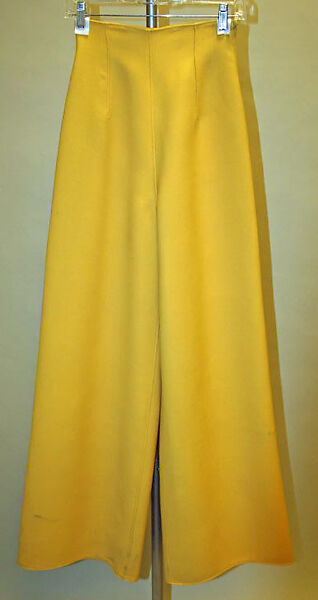 Ensemble, Calvin Klein, Inc. (American, founded 1968), (a–c) wool; (d) lambswool, nylon, spandex, American