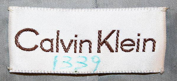 Suit, Calvin Klein, Inc. (American, founded 1968), wool, American