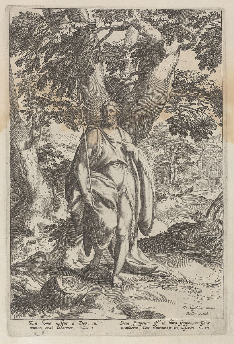 Anonymous | Saint John the Baptist in the wilderness | The Metropolitan ...