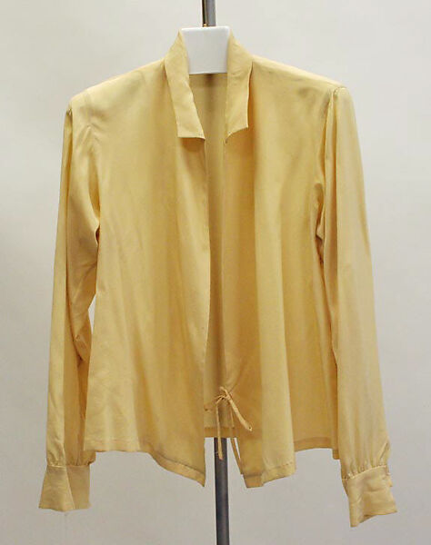 Ensemble, Calvin Klein, Inc. (American, founded 1968), (a–c) wool
(d) silk, American