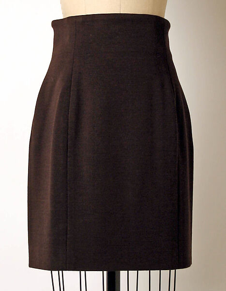 Ensemble, Calvin Klein, Inc. (American, founded 1968), (a–c) wool, nylon, lycra, American