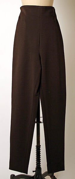 Ensemble, Calvin Klein, Inc. (American, founded 1968), (a–c) wool, nylon, lycra, American