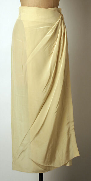 Ensemble, Calvin Klein, Inc. (American, founded 1968), (a–d) silk, American