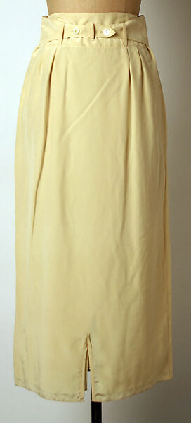 Ensemble, Calvin Klein, Inc. (American, founded 1968), (a–d) silk, American