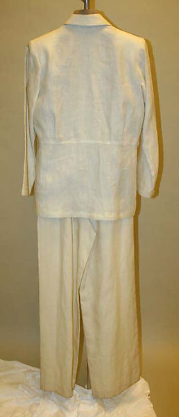 Ensemble, Calvin Klein, Inc. (American, founded 1968), linen, American