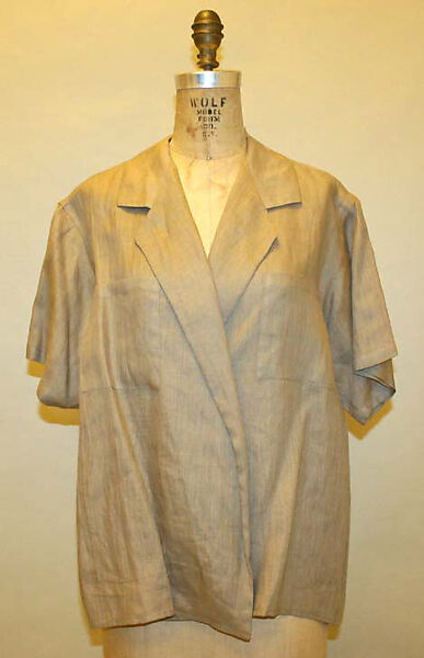 Ensemble, Calvin Klein, Inc. (American, founded 1968), linen, American