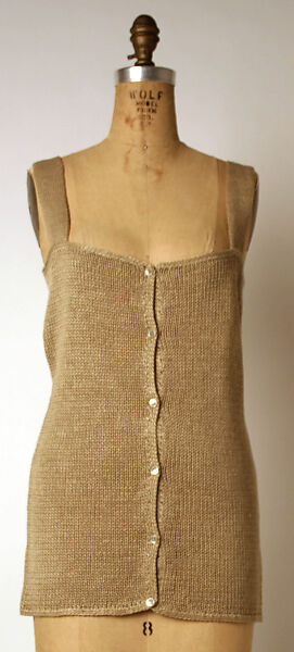 Ensemble, Calvin Klein, Inc. (American, founded 1968), linen, American