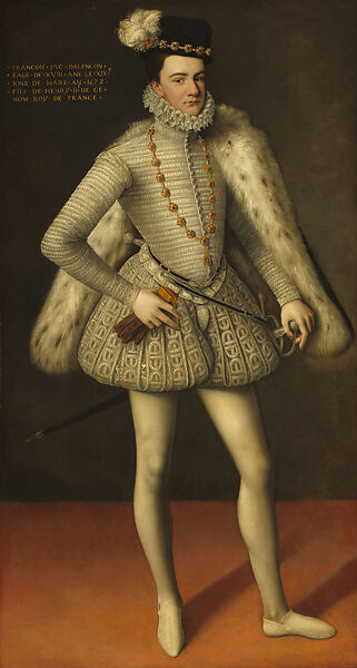 Hercule-François, Duc d'Alençon, Unknown French Artist, Oil on canvas