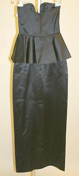 Evening ensemble, Calvin Klein, Inc. (American, founded 1968), silk, American