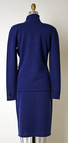 Ensemble, Calvin Klein, Inc. (American, founded 1968), (a,b) cashmere, American