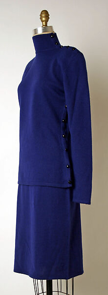 Ensemble, Calvin Klein, Inc. (American, founded 1968), (a,b) cashmere, American