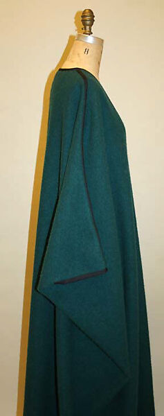 Ensemble, Calvin Klein, Inc. (American, founded 1968), (a,d) wool; (b) wool, cotton; (c) silk, American