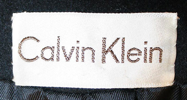 Ensemble, Calvin Klein, Inc. (American, founded 1968), (a) cashmere, wool; (b) suede, American