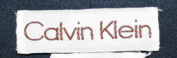 Evening ensemble, Calvin Klein, Inc. (American, founded 1968), silk, American