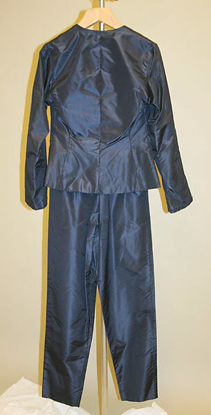 Evening ensemble, Calvin Klein, Inc. (American, founded 1968), silk, American