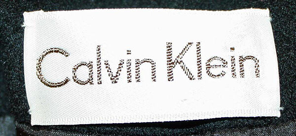 Coat, Calvin Klein, Inc. (American, founded 1968), cashmere, American