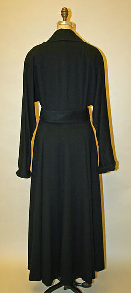 Coat, Calvin Klein, Inc. (American, founded 1968), cashmere, American