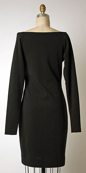 Dress, Calvin Klein, Inc. (American, founded 1968), wool, nylon, lycra, American
