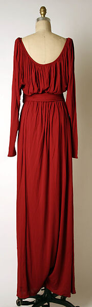 Evening dress, Calvin Klein, Inc. (American, founded 1968), rayon, American