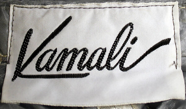 Evening ensemble, Norma Kamali (American, born 1945), silk, nylon, cotton, American