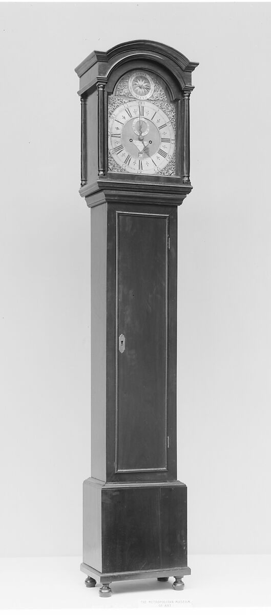Tall Clock, Samuel Bagnall (active ca. 1740–1760), Walnut, American 