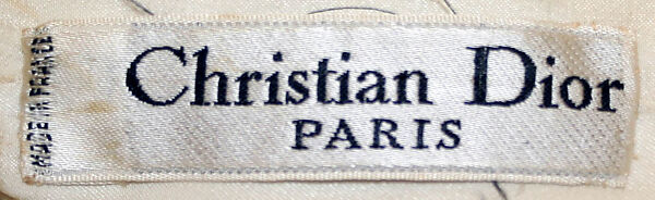 "Bar", House of Dior (French, founded 1946), silk, French