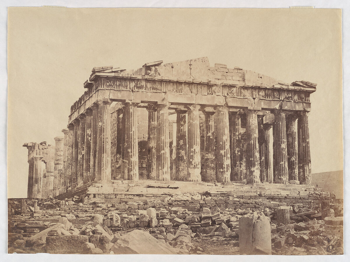 [Acropolis, Athens, Greece], James Robertson (British, 1813–1881), Salted paper print 