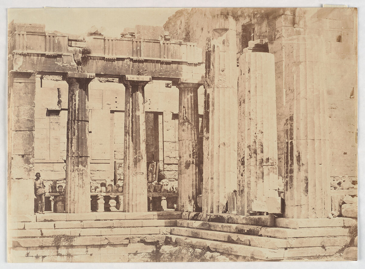 [Acropolis, Athens, Greece], James Robertson (British, 1813–1881), Salted paper print 